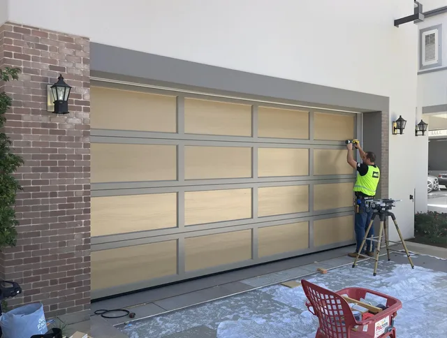 Garage door replacement service by Winchester Garage Door Repair in Winchester